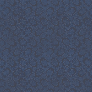 Kaffe Fassett Patchworkstof - Aboriginal dots - Midnight