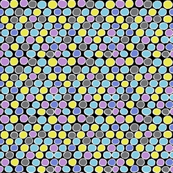 Kaffe Fassett Patchworkstof - Penny-wise - Contrast