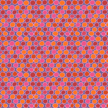 Kaffe Fassett Patchworkstof - Penny-wise - Red