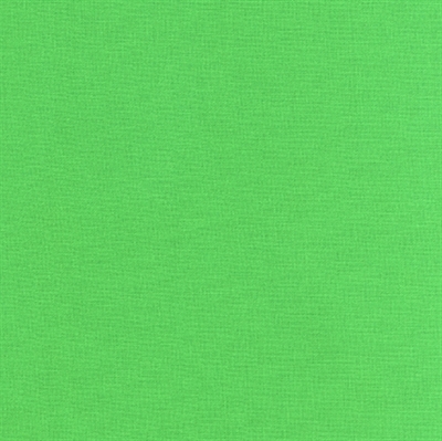 Grønt ensfarvet Konastof 