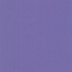 Ensfarvet patchworkstof - Kona Amethyst #1003