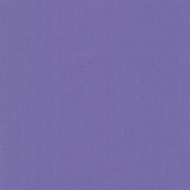 Ensfarvet patchworkstof - Kona Amethyst #1003