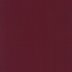 Ensfarvet patchworkstof - Kona Burgundy #1054