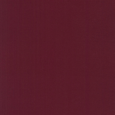 Ensfarvet patchworkstof - Kona Burgundy #1054