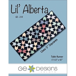 Patchwork Mønster - Lil' Alberta Bordløber