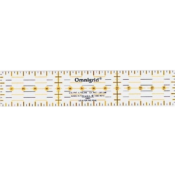 Patchworklineal - Rektangulær 3 X 15 Cm