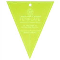 Patchworklineal - Stor Simple Wedge - 10 inch