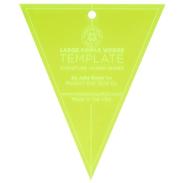 Patchworklineal - Stor Simple Wedge - 10 inch
