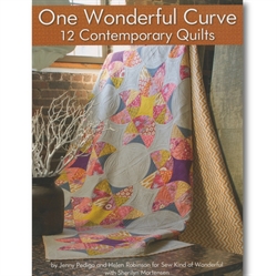 Patchworkbog - One Wonderfull Curve - 12 contemporary quilts