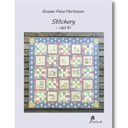 dansk bog med stitchery mønstre til patchwork