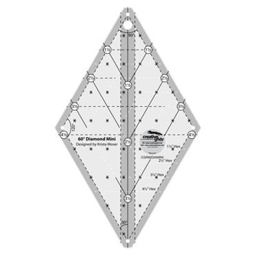 creative grids 60 diamond mini ruler