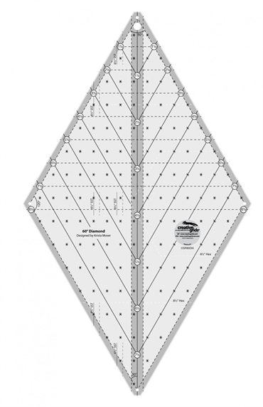 Patchworklineal 60 grader Diamond