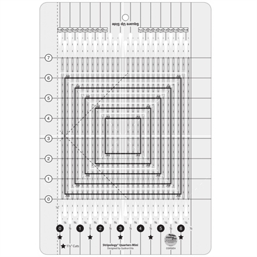 Patchworklineal - Stripology Quarters Mini