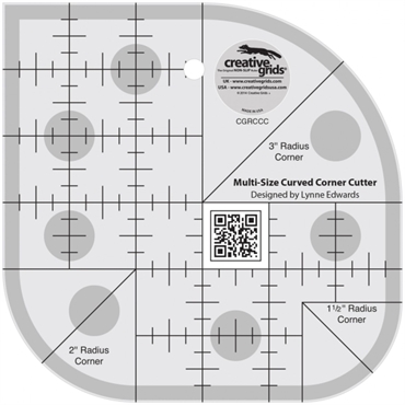 Patchworklineal - Curved Corner Cutter