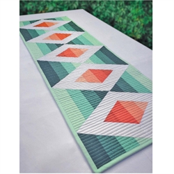 Patchwork Mønster - Aztec bordløber