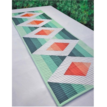Patchwork Mønster - Aztec bordløber