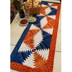 Gametime Table Runner - skinny pineapple trim tool mønster