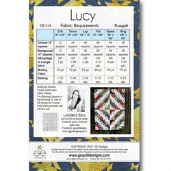 materialeliste til Lucy Quilt