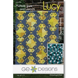 patchworkmønster til Lucy Quilt