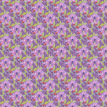 Tula Pink patchworkstof - Shake your honey maker - Blossom