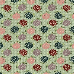 EQP Patchworkstof - Bridal Bouquet - Glacier
