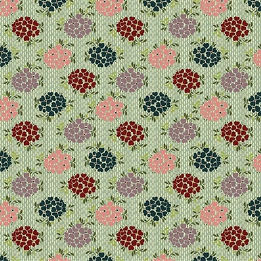 EQP Patchworkstof - Bridal Bouquet - Glacier