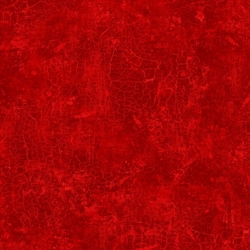 rød krakeleret patchworkstof