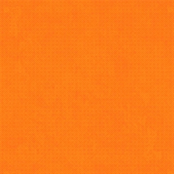 orange patchworkstof med flette mønster