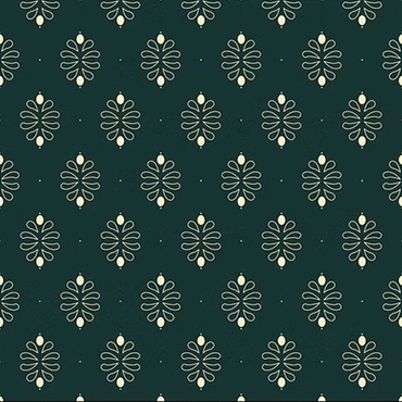EQP Patchworkstof - Damask - Peacock