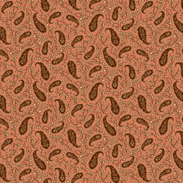 Forårsrulle 100cm - Pink Vintage Paisley