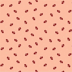 EQP Patchworkstof - Happy harvest - Frosted pink