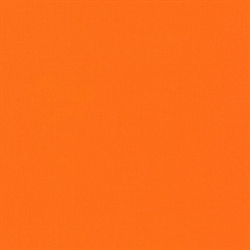 ensfarvet orange patchworkstof