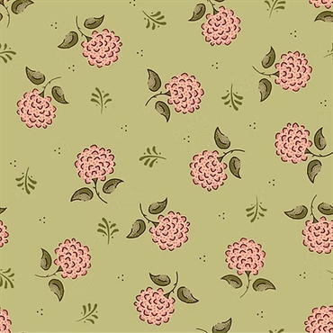 EQP Patchworkstof - Lady Holland - Sage green