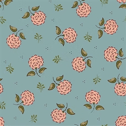 EQP Patchworkstof - Lady Holland - Stone blue