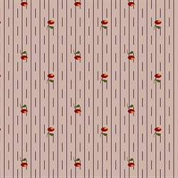 EQP Patchworkstof - Posies - Light taupe