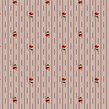 EQP Patchworkstof - Posies - Light taupe