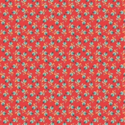 Patchworkstof - Darling Daisy red