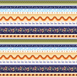 Patchworkstof - Aussie oz-born - Strpe