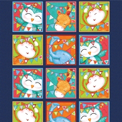 Patchworkstof - Baby love - Panel 62cm