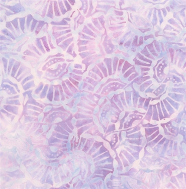 Batikstof - Believe Lilac