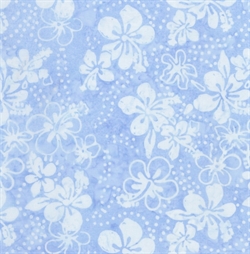 Batikstof - Breeze Blue