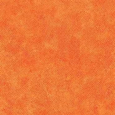Prikket orange patchworkstof