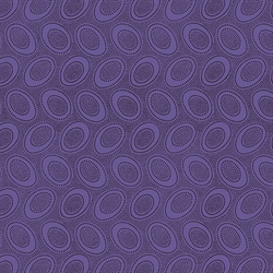 Kaffe Fassett Patchworkstof - Aboriginal dots - Periwinkle