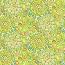 Kaffe Fassett Patchworkstof - Millefiore - Green