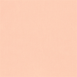 Ensfarvet patchworkstof - Kona Ice Peach #1176