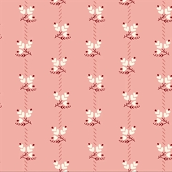 EQP Patchworkstof - Lupine - Rose