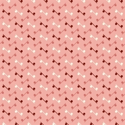 EQP Patchworkstof - Marble run - Rose