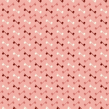 EQP Patchworkstof - Marble run - Rose