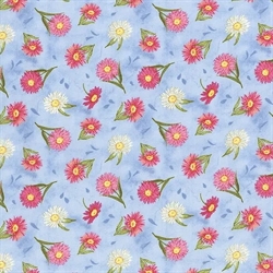 Patchworkstof - Paisley punch - Small flowers