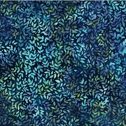 Batikstof - Riverwalk - Watercress